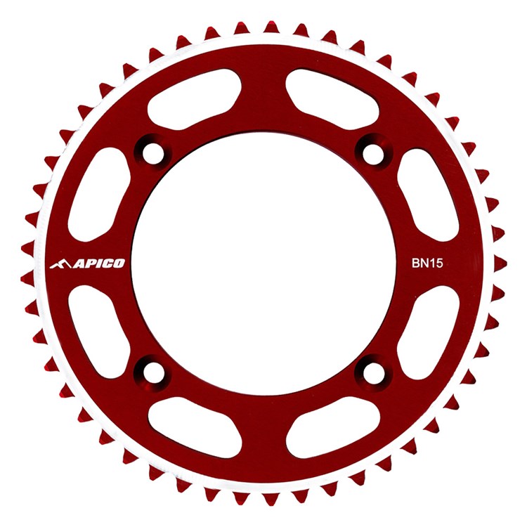 SPROCKET REAR EVOLITE HONDA CR80/85 86-07, CRF150R 07-26 49T RED BN15