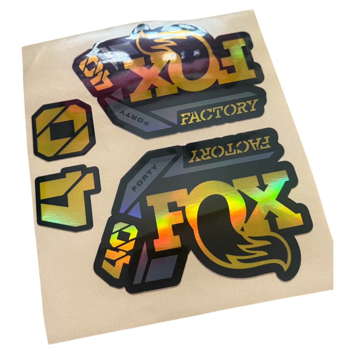 Fox 40 Fork Decals
