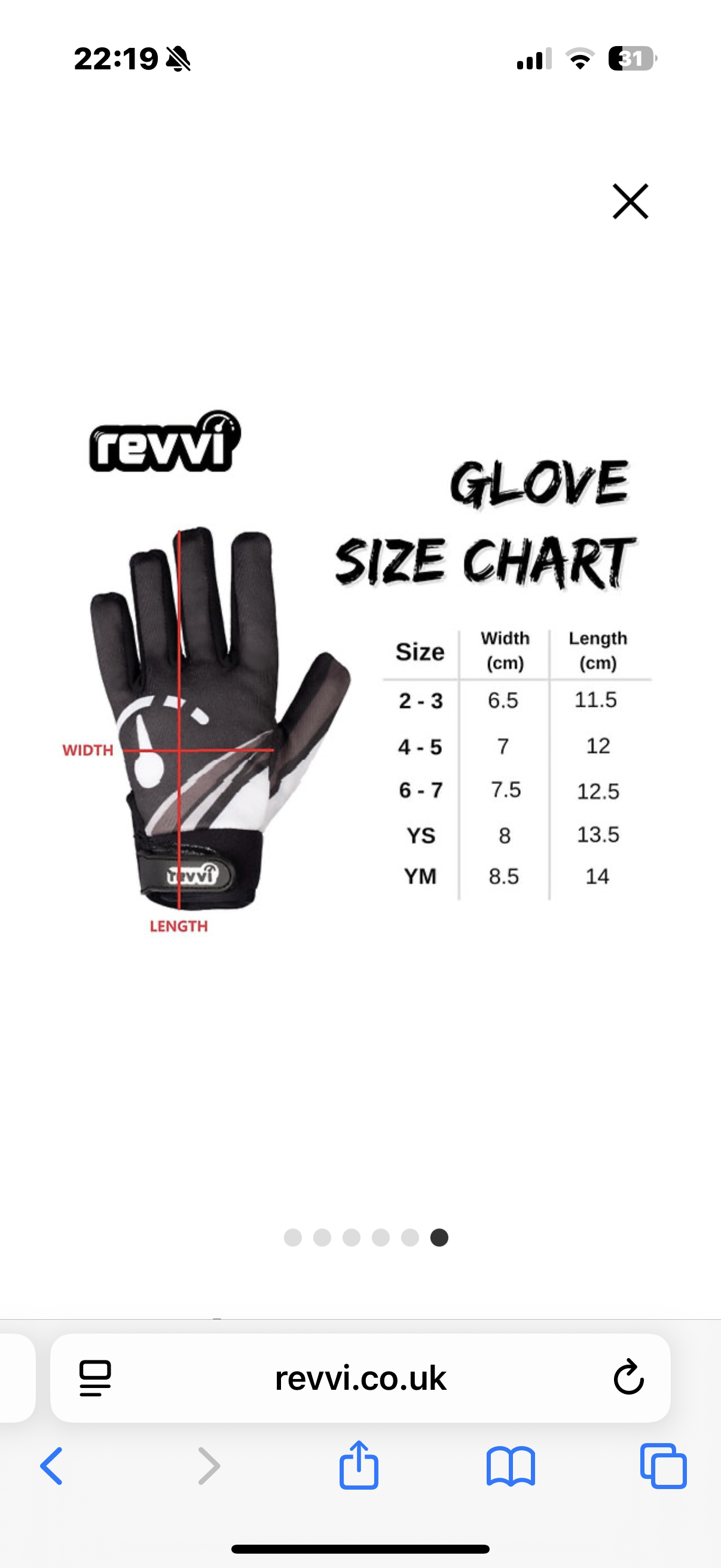 Revvi Kids Bike Gloves - Long finger tech