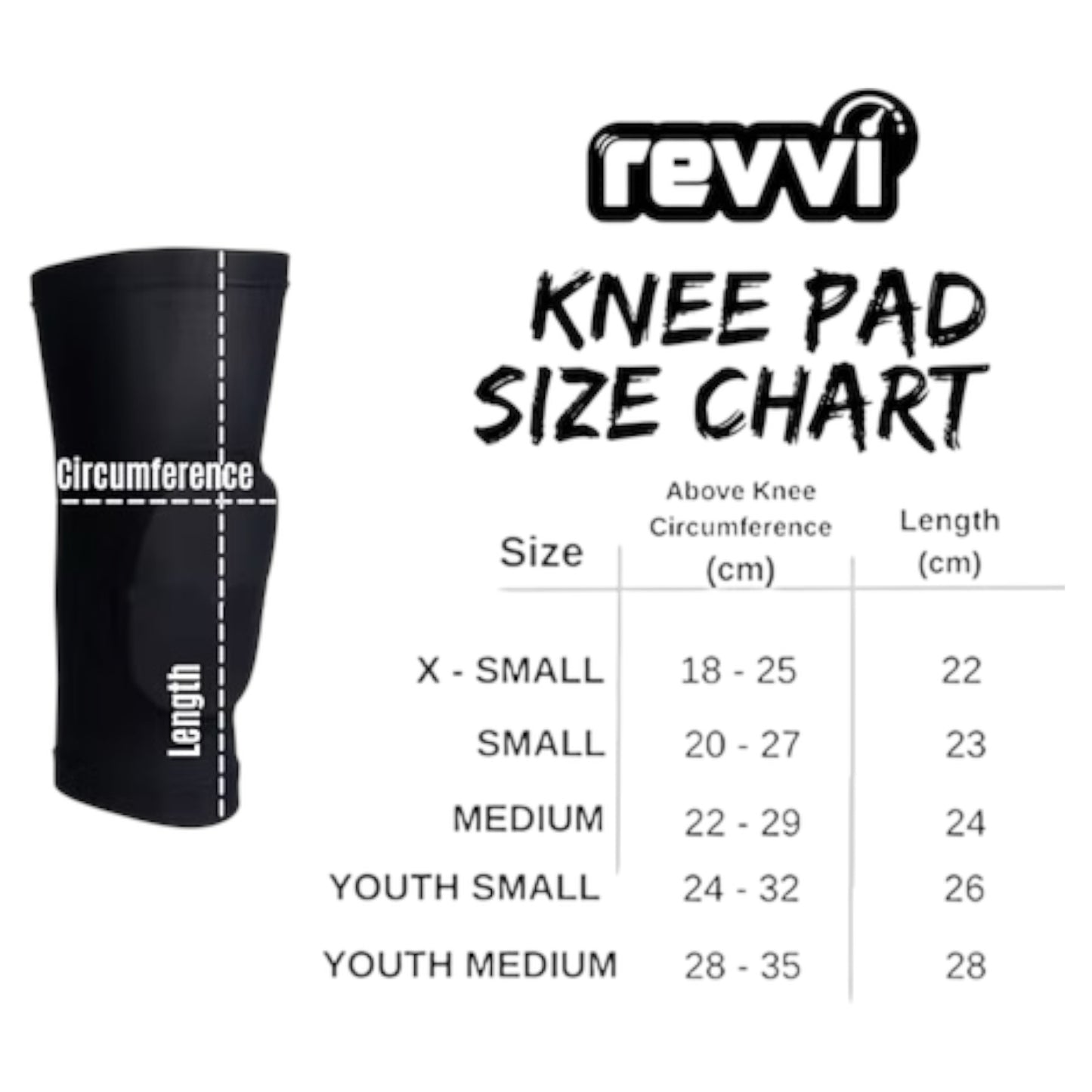 Revvi Kids Knee Pads