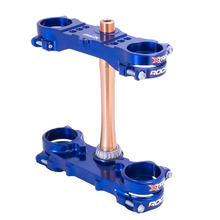 TRIPLE CLAMP TECH 22MM YAMAHA YZF250 24-26, YZF450 23-26 BLUE