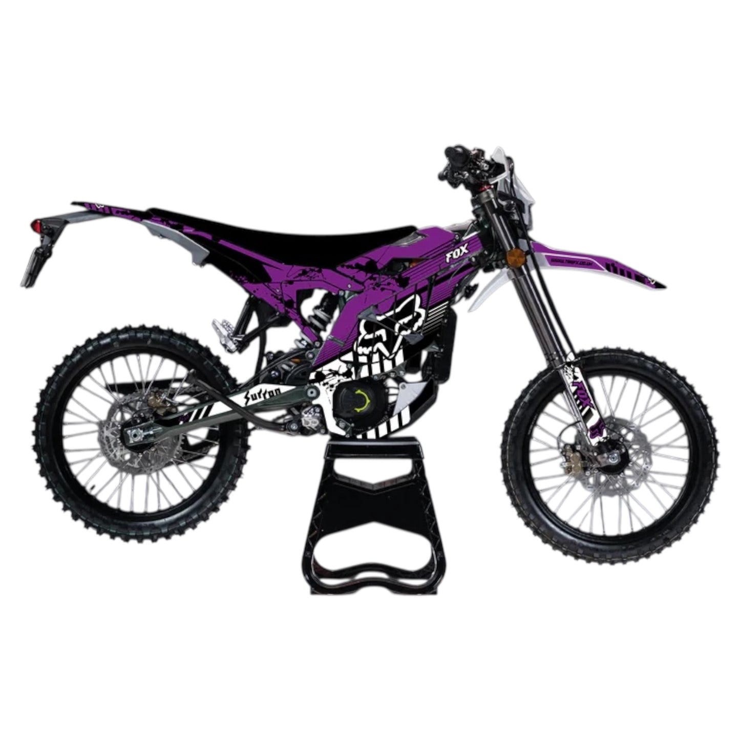 Surron Ultra Bee "OG FOX" PURPLE/WHITE Graphics Kit