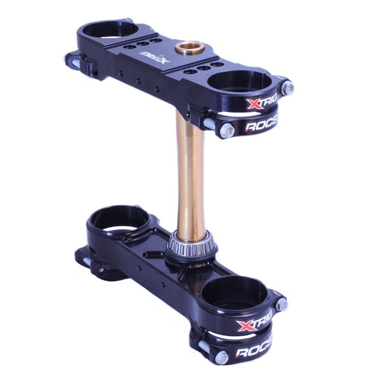 XTRIG TRIPLE CLAMP TECH 22MM KTM/HVA/GAS 23-26 BLACK