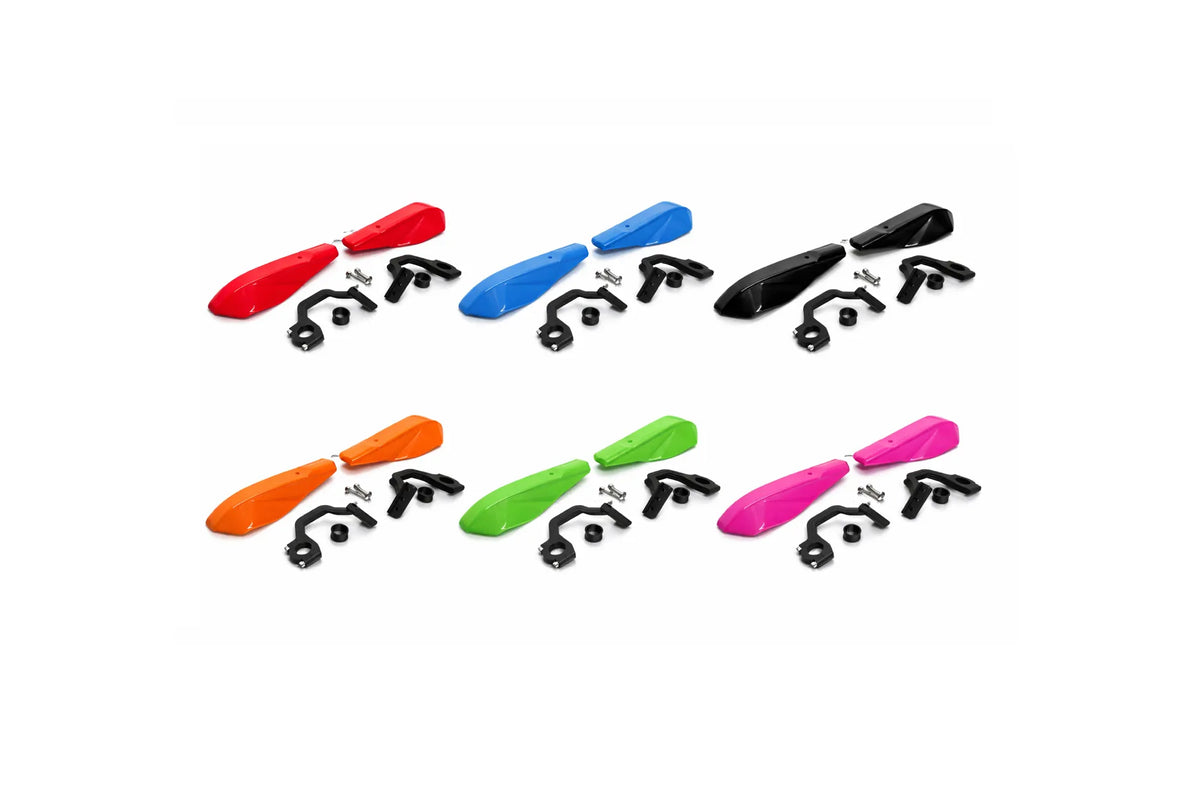 Hand guard kit – To fit Revvi 12″ + 16″ + 16″ plus + 16XL + 18″ + 20″ electric bikes