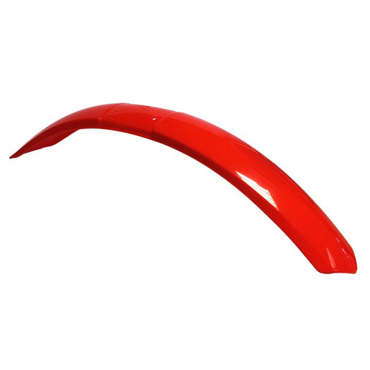 TRIALS FRONT FENDER UNIVERSAL RED MUDGUARD