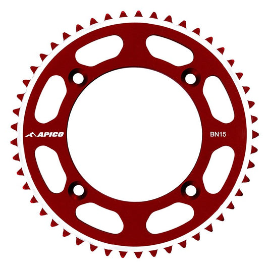 SPROCKET REAR EVOLITE HONDA CR80/85 86-07, CRF150R 07-26 49T RED BN15