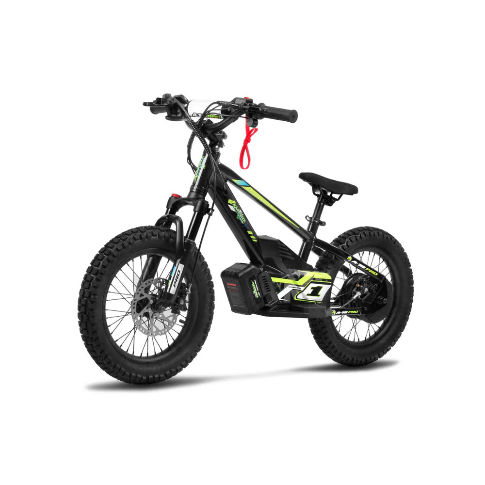Amped A16 Pro 400w Electric Balance Bike - Black