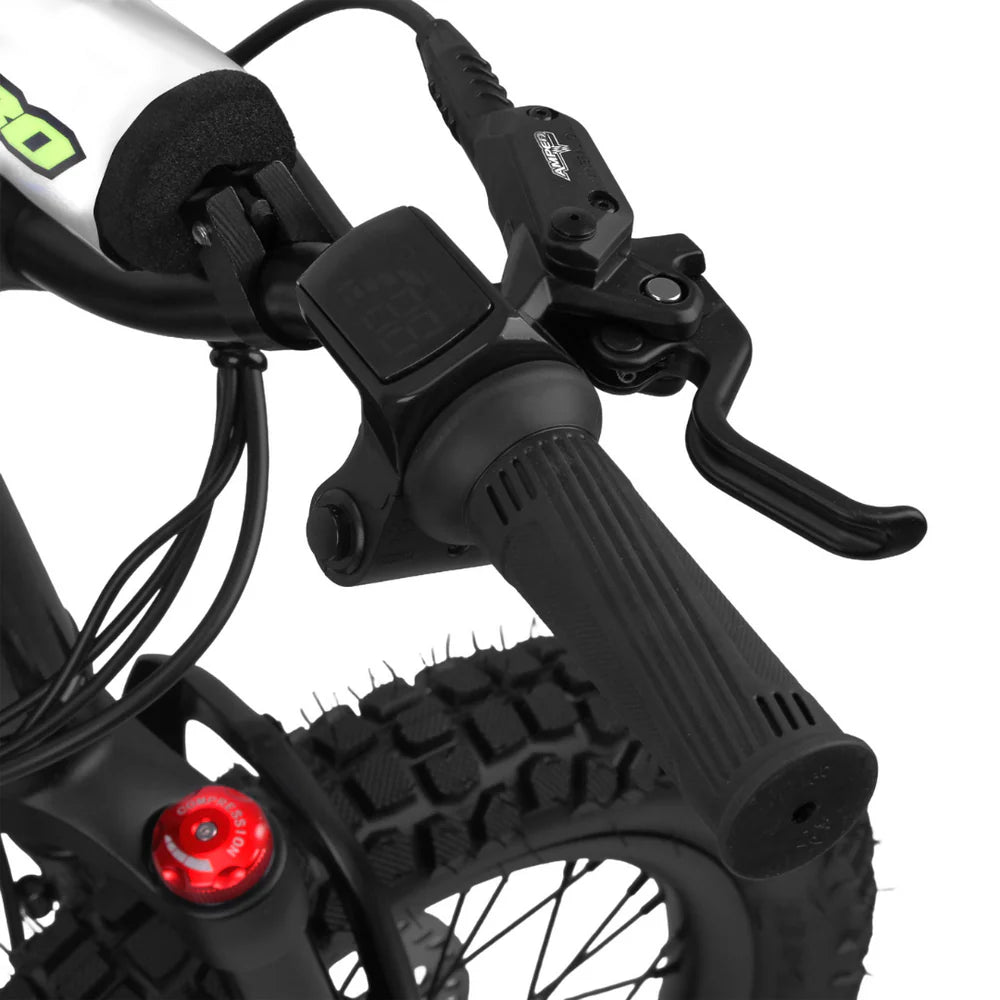 Amped A16 Pro 400w Electric Balance Bike - Black