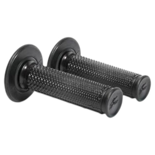 RENTHAL GRIPS ULTRA TACKY DUAL COMPOUND TAPERED, 22/25mm BLACK/BLACK G198