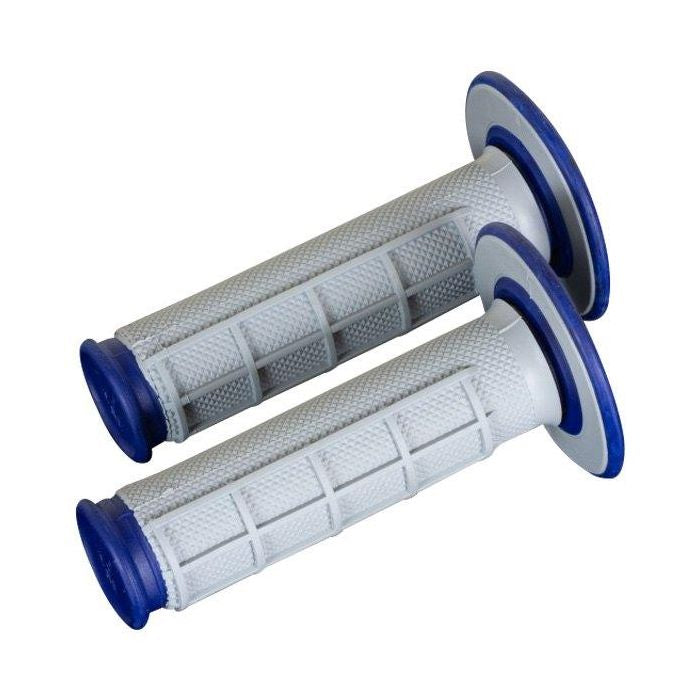 RENTHAL GRIPS DUAL 50/50 BLUE, 22/25mm, Renthal G157