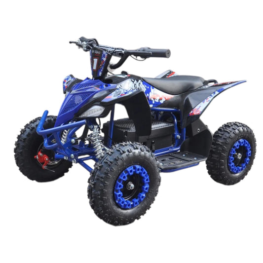 ORF 1000W KIDS ELECTRIC MINI QUAD – 36V - BLUE
