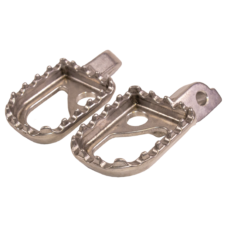 RACELINE FOOT PEG TRIAL ALUMINIUM-ADJUSTABLE 60MM WIDE