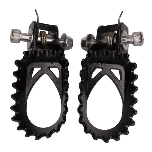 APICO FOOT PEG TRIAL STAINLESS STEEL BLACK