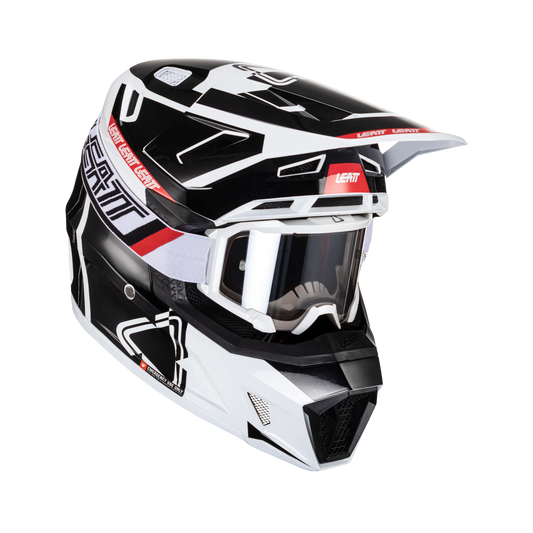 Leatt Helmet Kit Moto 7.5 with 4.5 Goggle White / Black