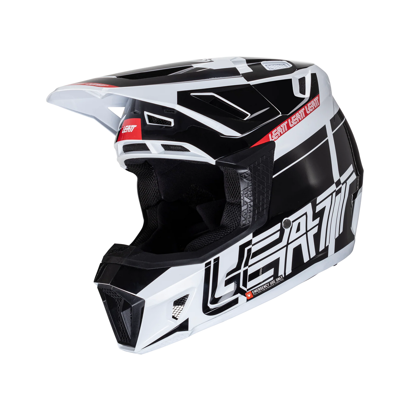 Leatt Helmet Kit Moto 7.5 with 4.5 Goggle White / Black