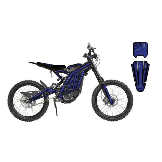 Surron 'Sketch Blue' Graphics Kit