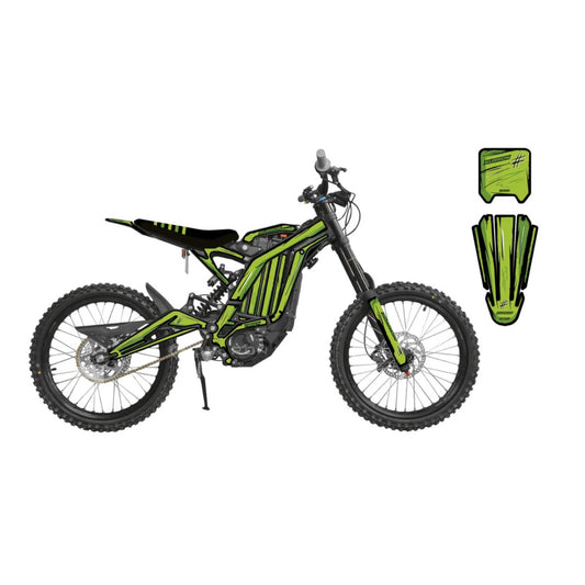 Surron 'Sketch Green' Graphics Kit