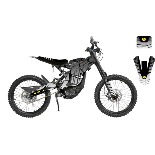 Surron 'TN GHOST GREY' Graphics Kit