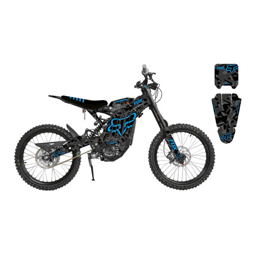 Surron 'URBAN CAMO' Blue Graphics Kit
