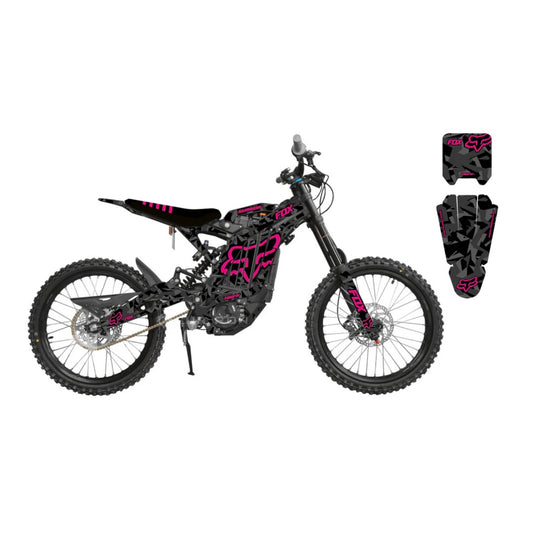 Surron 'URBAN CAMO' Pink Graphics Kit