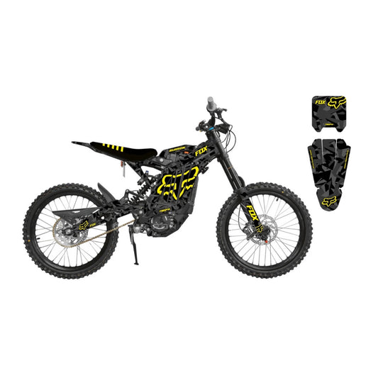 Surron 'URBAN CAMO' Yellow Graphics Kit