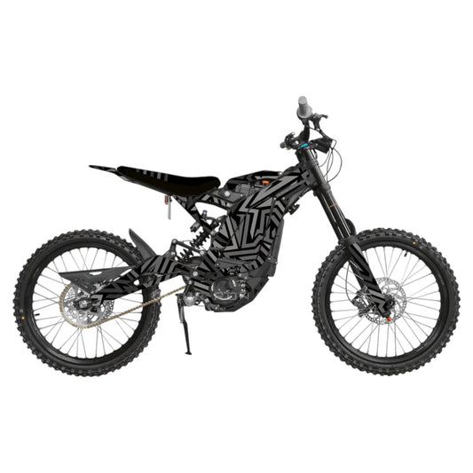 Surron 'PRYZM' GREY Graphics Kit