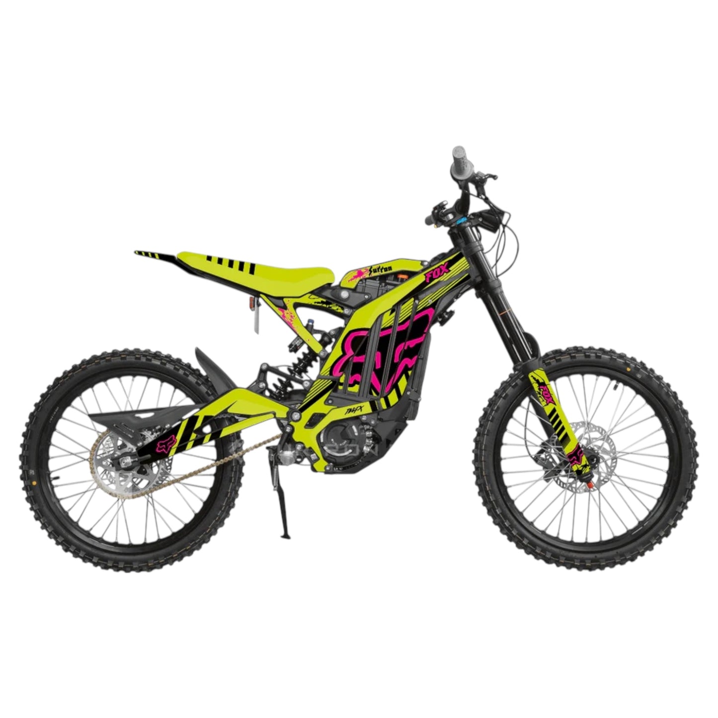 Surron 'OG FOX ' YELLOW/PINK Graphics Kit