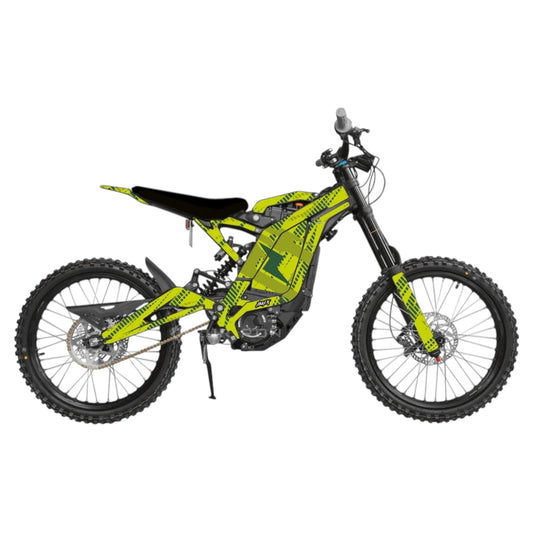 Surron 'Tread' Yellow Graphics Kit