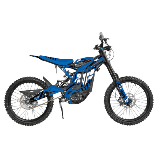 Surron 'OG FOX ' BLUE/BLACK Graphics Kit