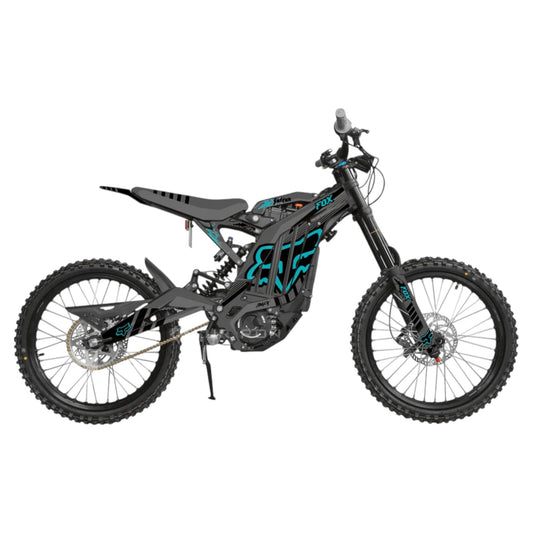 Surron 'OG FOX ' GREY/TEAL Graphics Kit