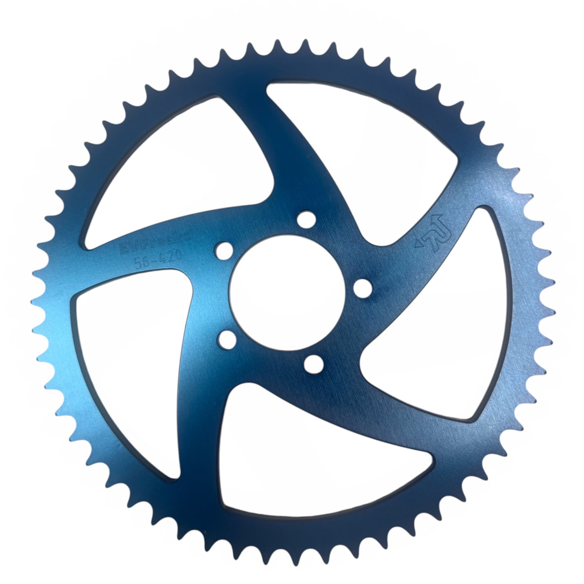EV Freaks Surron / Talaria 56T Sprocket Blue Rubitech