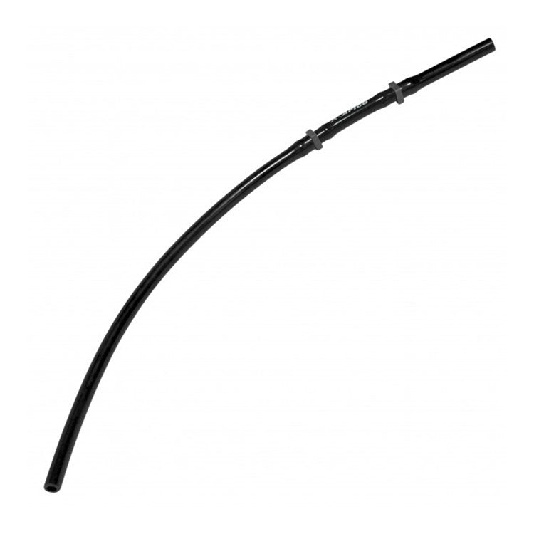 APICO FUEL BREATHER PIPE LONG WITH ONE WAY VALVE BLACK