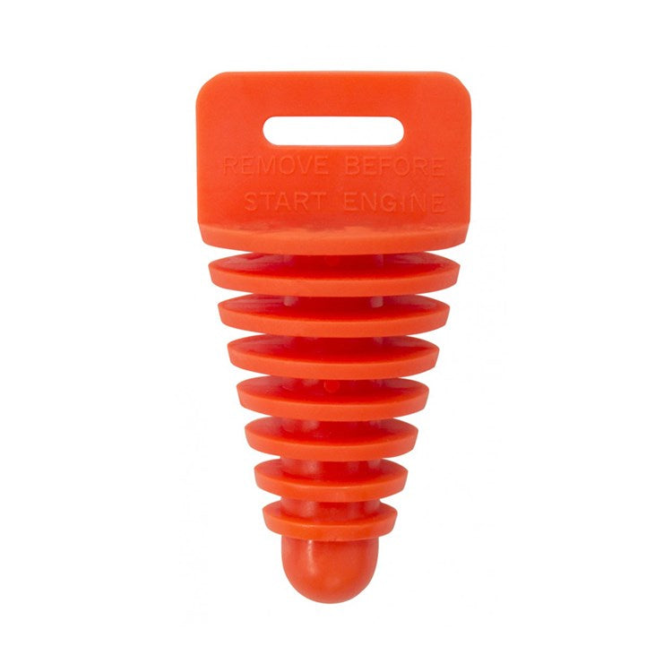 EXHAUST PLUG 4-STROKE WITH LANYARD ORANGE