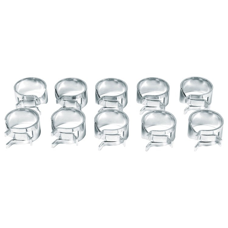 FUEL CLAMP 12MM 10-PIECES