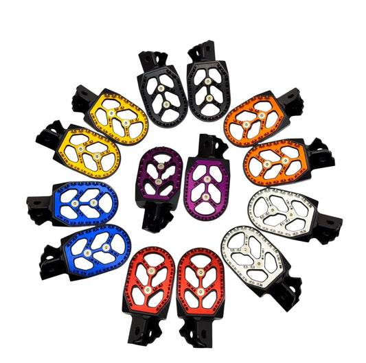 Surron LBX Foot Pegs CNC Insert Style