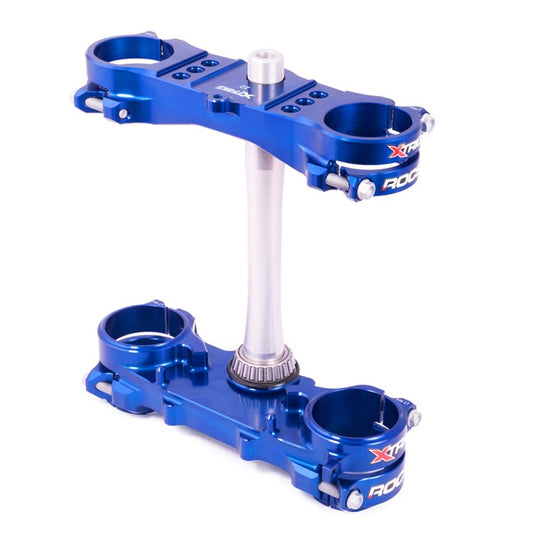 TRIPLE CLAMP TECH 25MM YAMAHA YZ250 15-26 BLUE