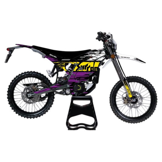 Surron Ultra Bee "SPEED" YELLOW/PURPLE Graphics Kit
