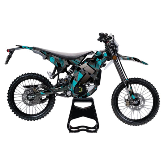 Surron Ultra Bee "BOLT" BLACK/TEAL Graphics Kit