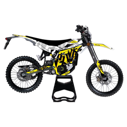Surron Ultra Bee "HANZI" WHITE/YELLOW Graphics Kit