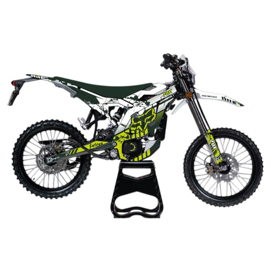 Surron Ultra Bee "OG FOX" KHAKI/YELLOW Graphics Kit