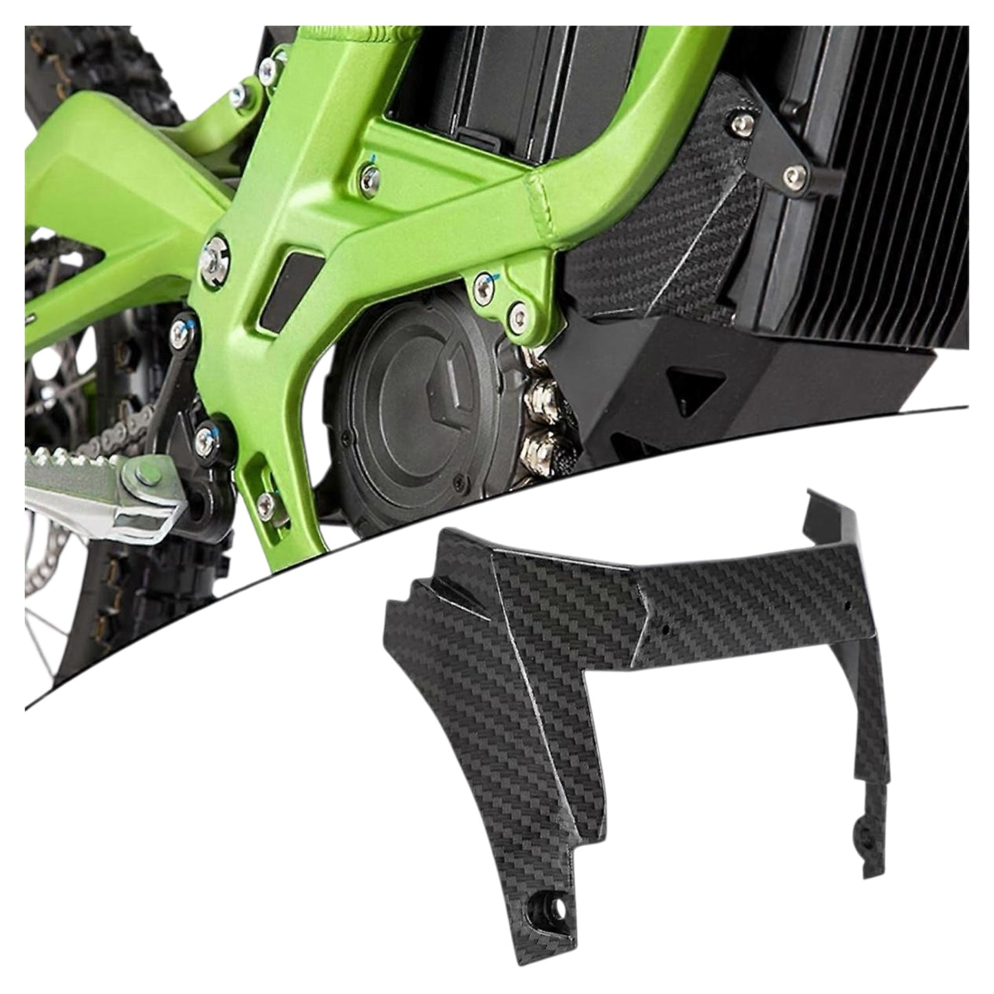 Surron LBX Carbon Effect Lower Controller Surround