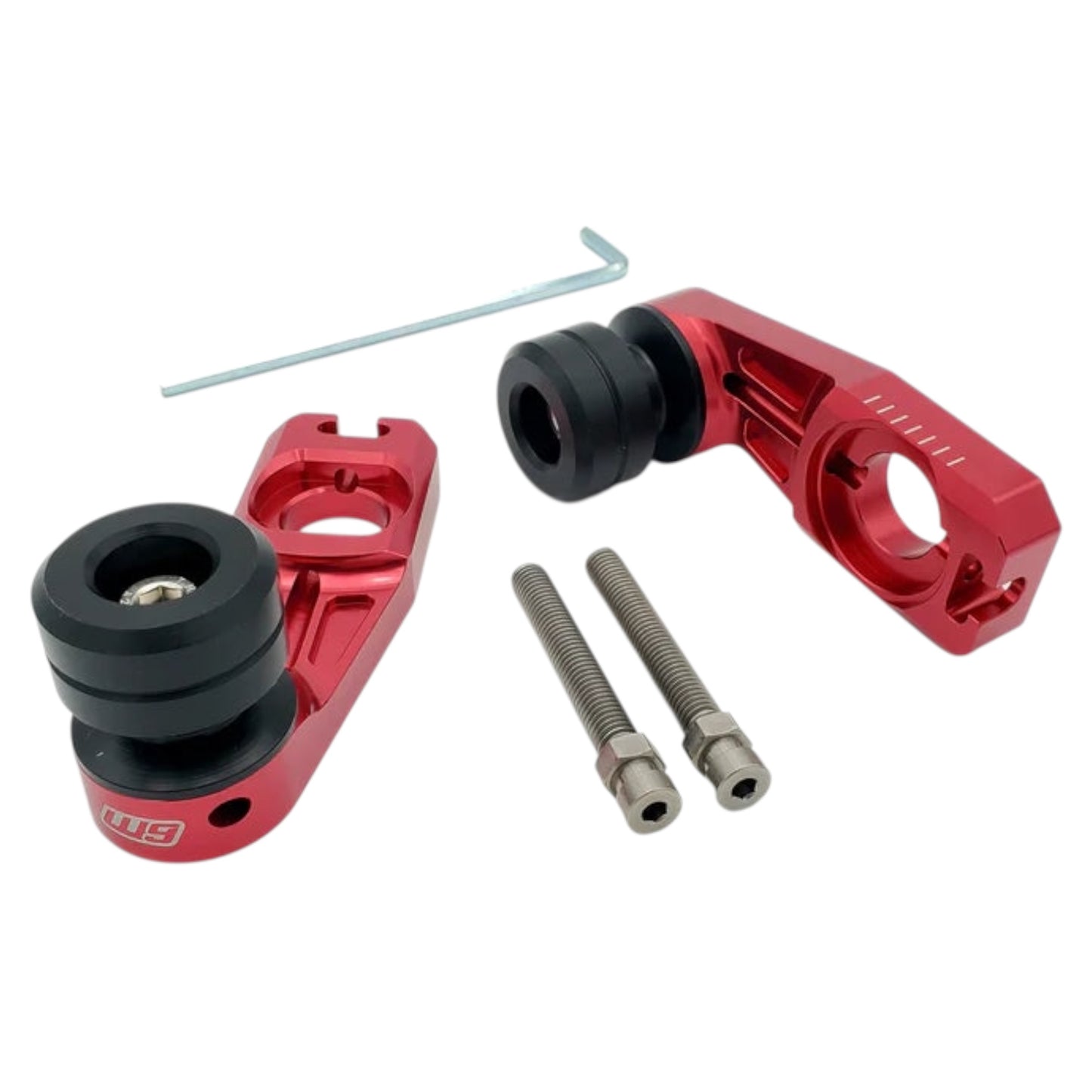 WARP 9 REAR SLIDER & AXLE BLOCKS FOR SUR RON ULTRA BEE