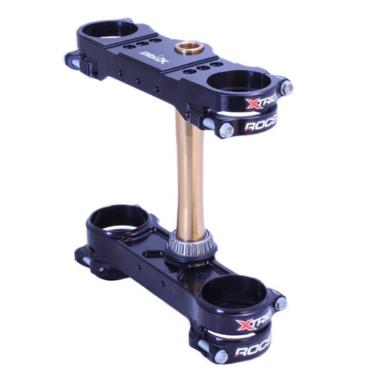 XTRIG TRIPLE CLAMP TECH 22MM KTM/HVA/GAS 23-26 BLACK