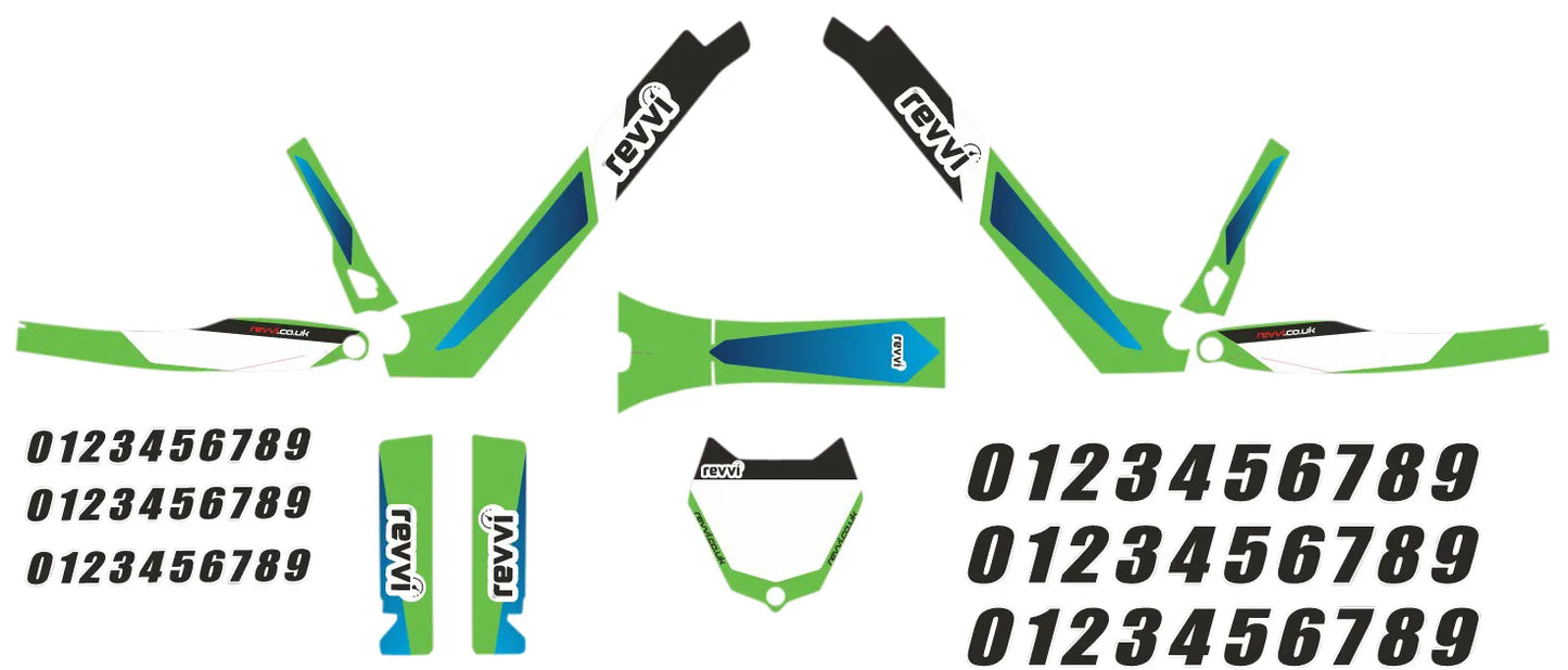 MX Replica Revvi Graphics Kit – To fit Revvi 20″ Bikes