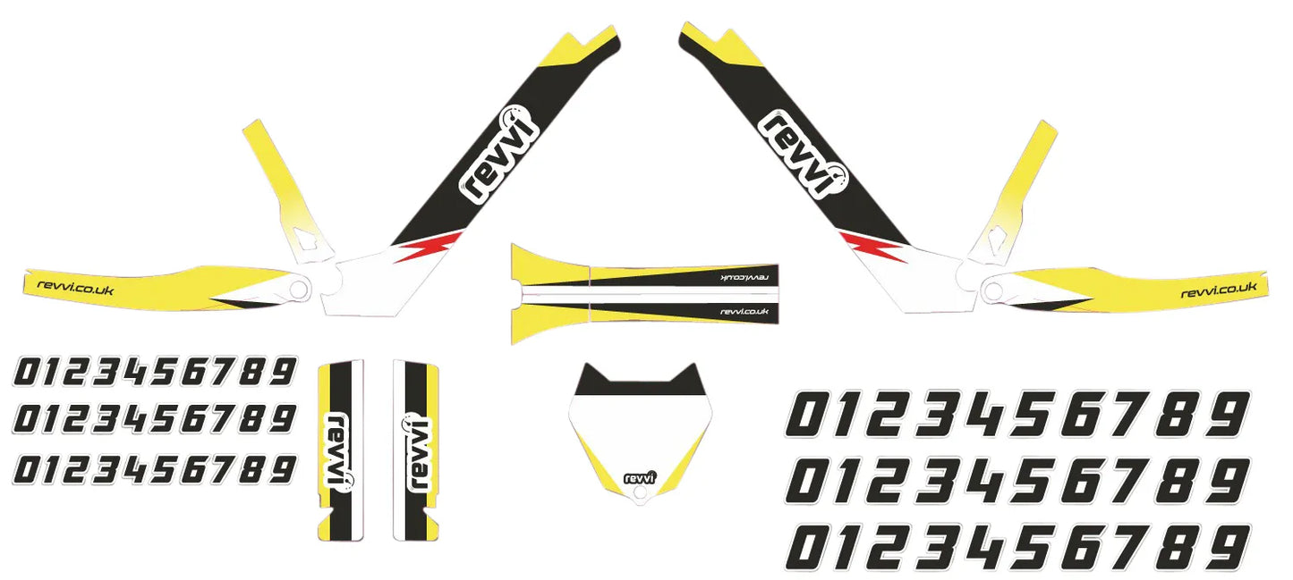 MX Replica Revvi Graphics Kit – To fit Revvi 20″ Bikes
